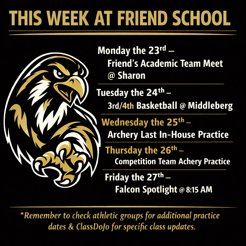 This Week at Friend School