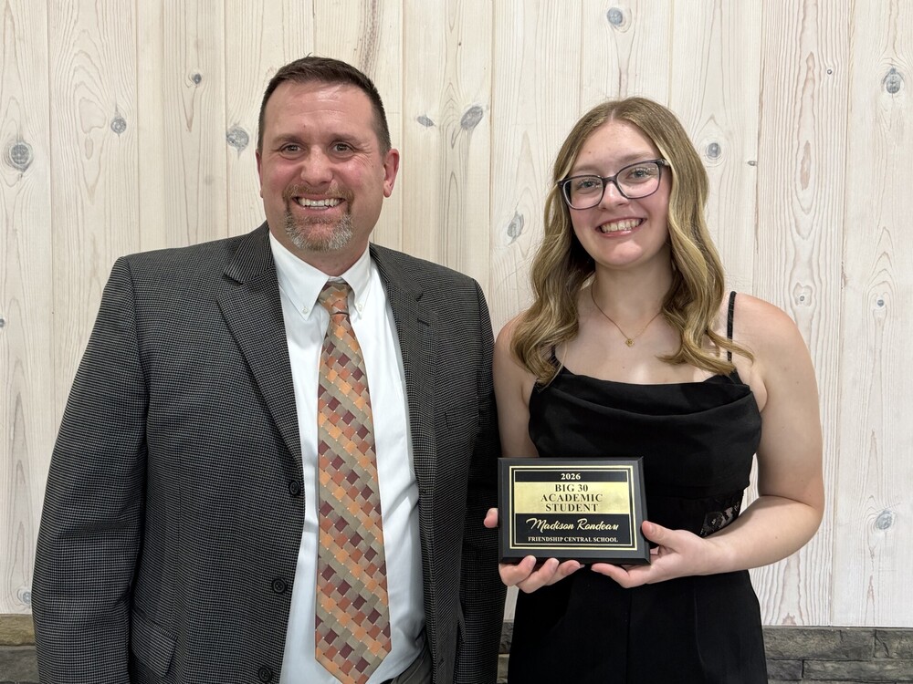 Madison w/ Principal Martin Pizur