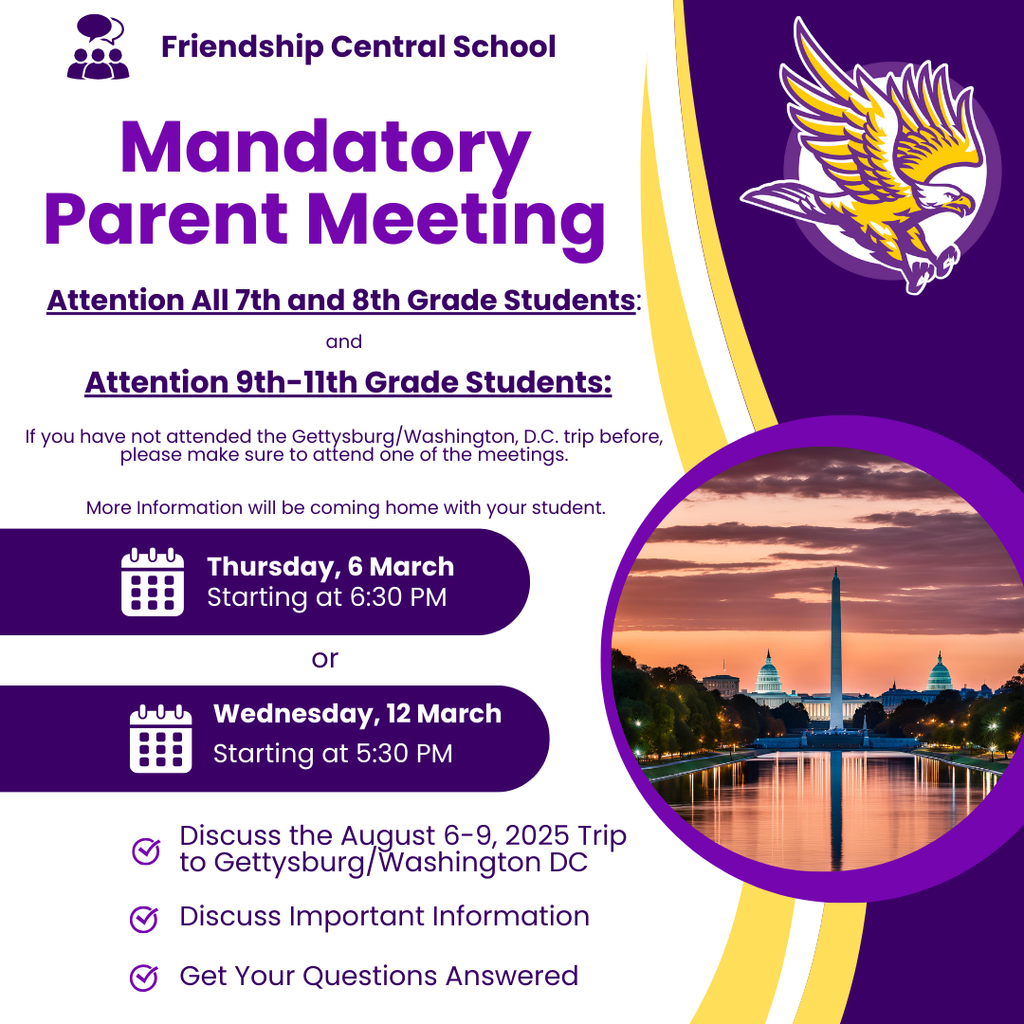 2.19.25 Mandatory Parent Meeting