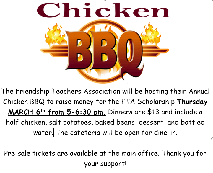 FTA Chicken BBQ