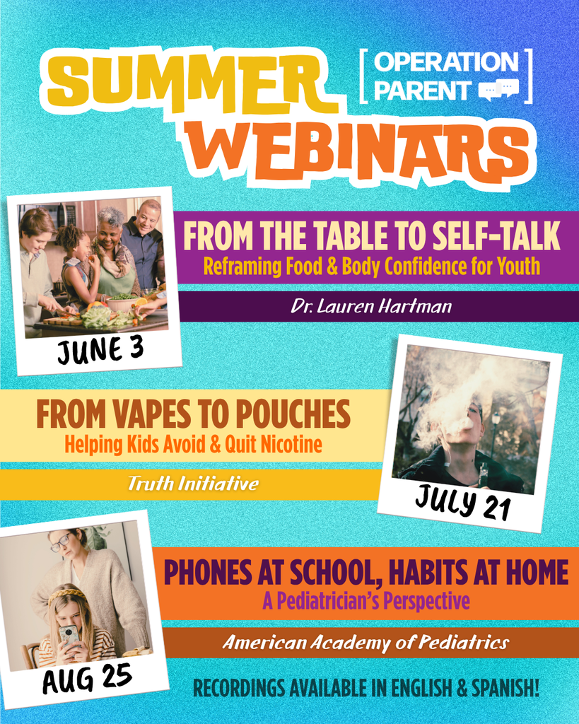 Picture of health webinar flyer