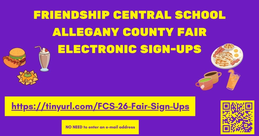 FCS Allegany County Fair Flyer
