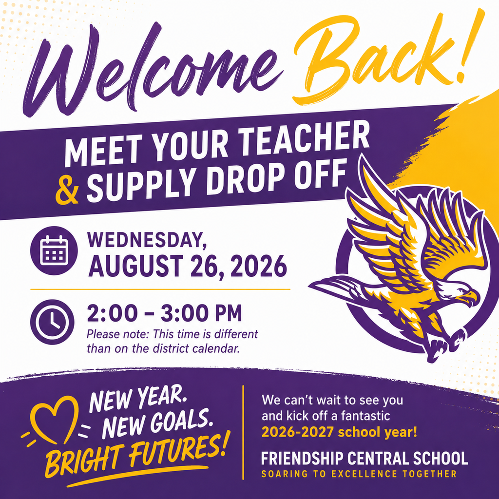 Welcome Back Flyer