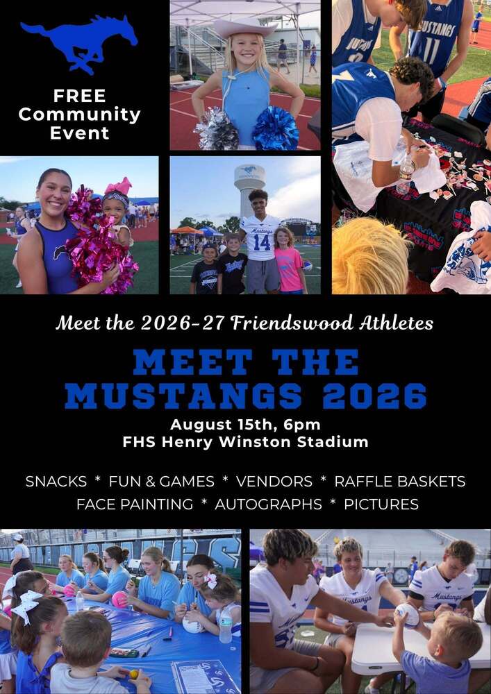 Meet the Mustangs Flyer