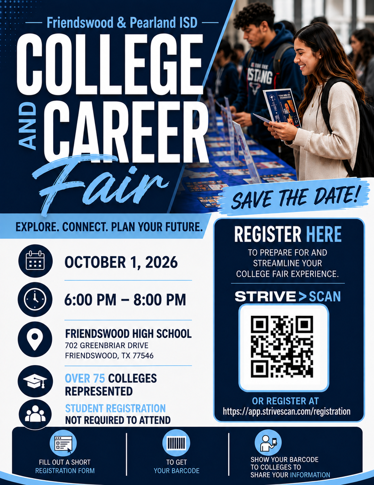 two students at a career fair