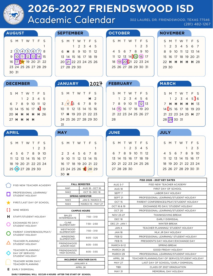 26-27 academic calendar