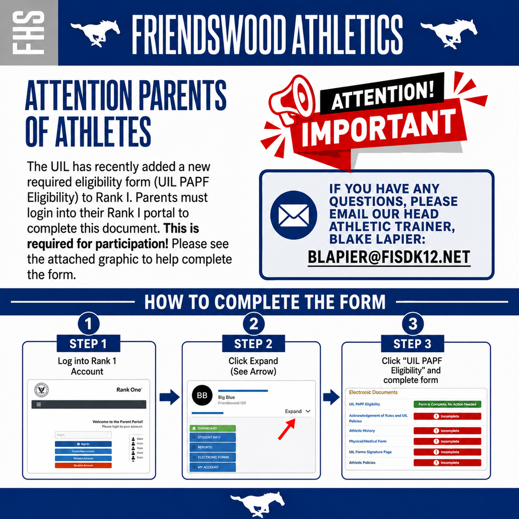 FHS Athletics UIL Info