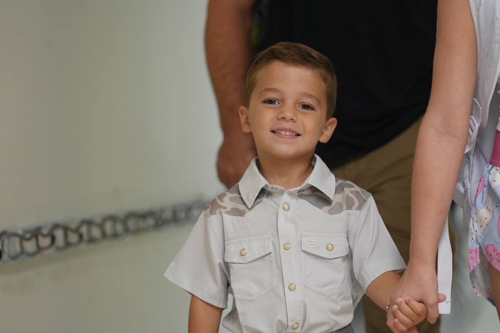 boy smiling