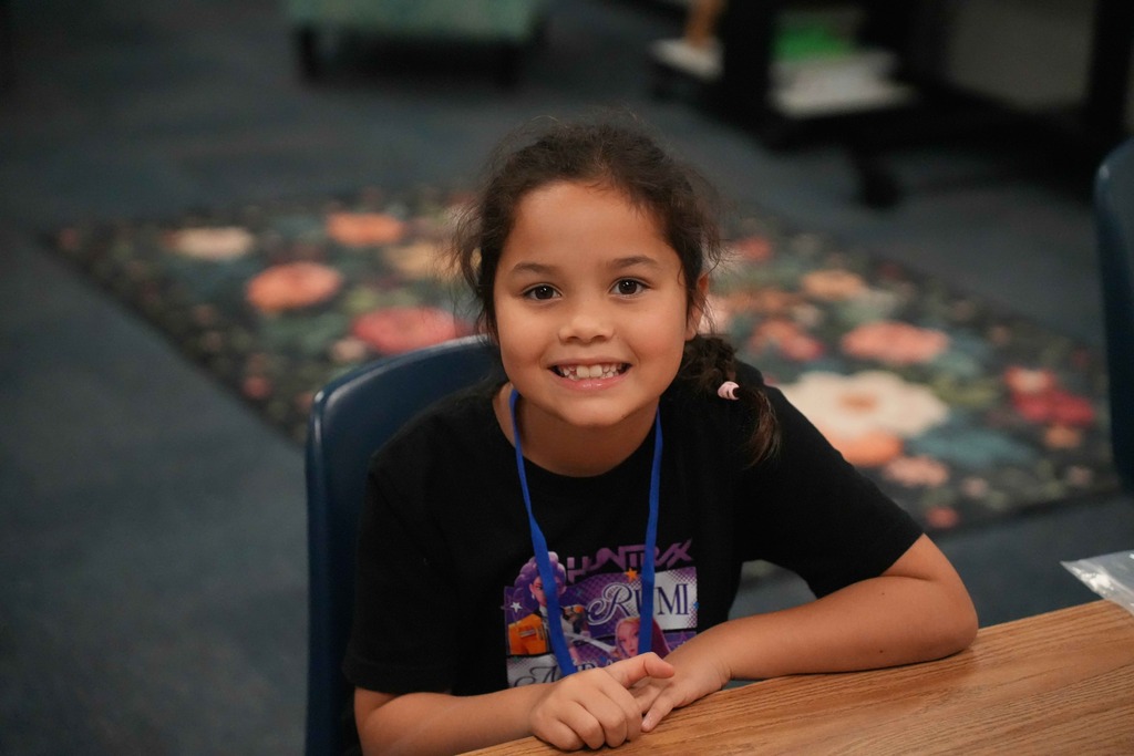 Girl smiling 