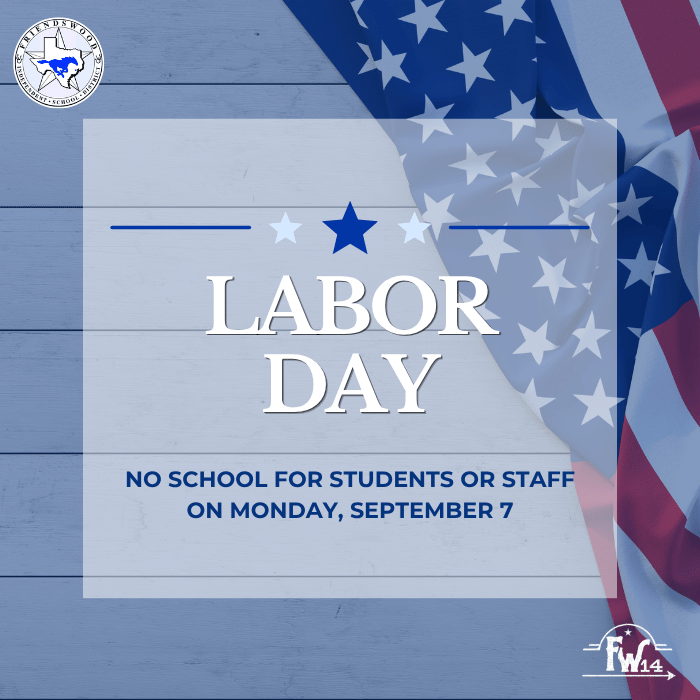 Labor Day Holiday September 7th