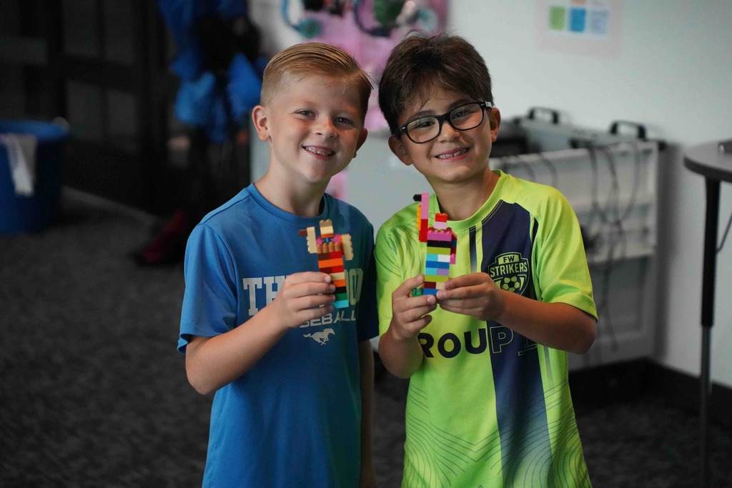 boys smiling