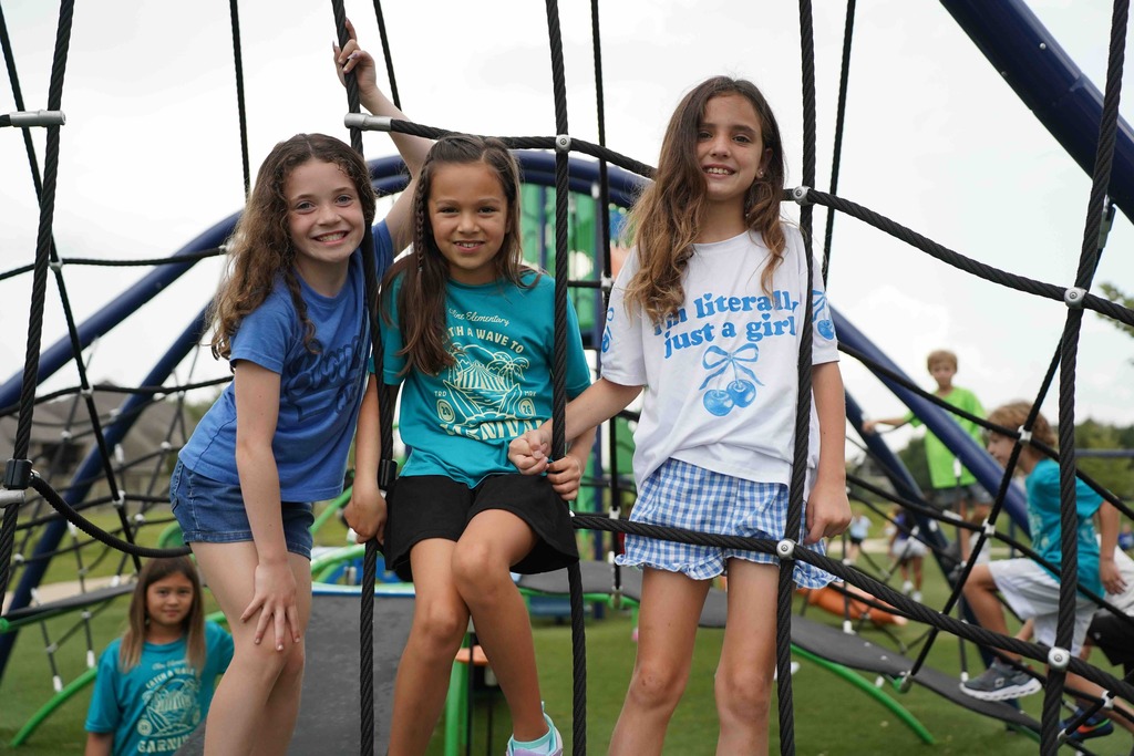 girls on monkey bars