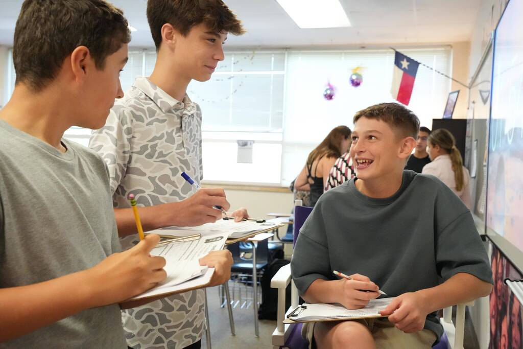student smiling 