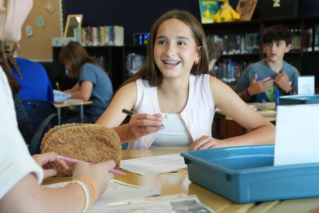 student smiling 