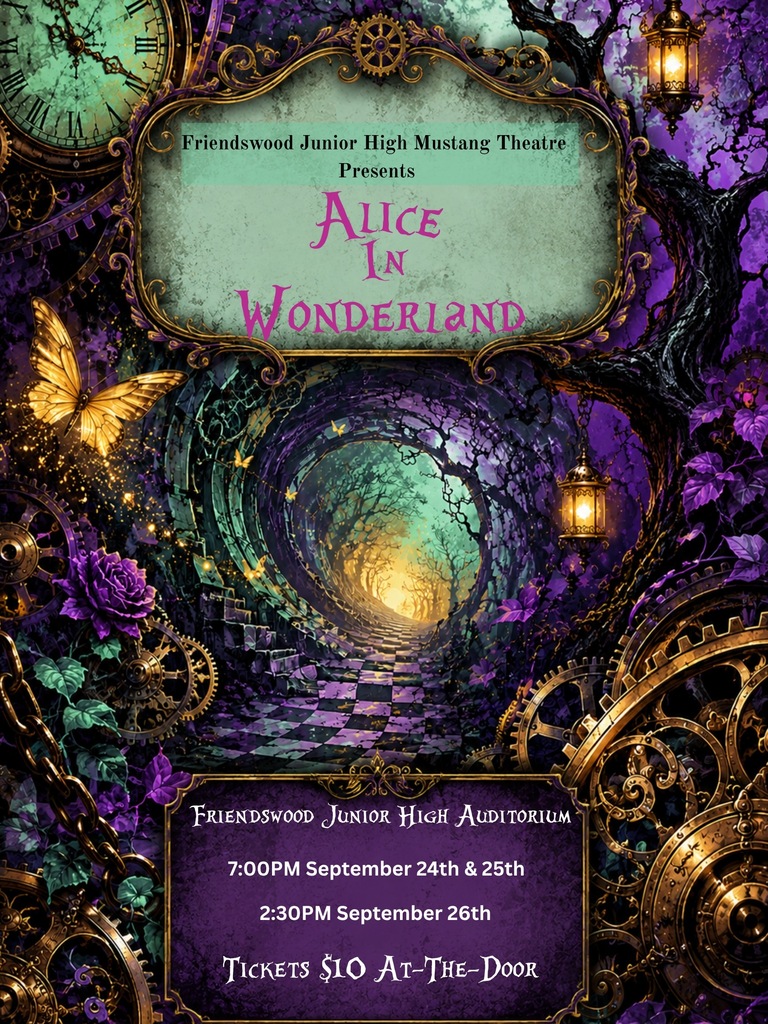 Alice in Wonderland FJH Poster