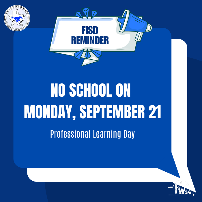 professional learning day reminder
