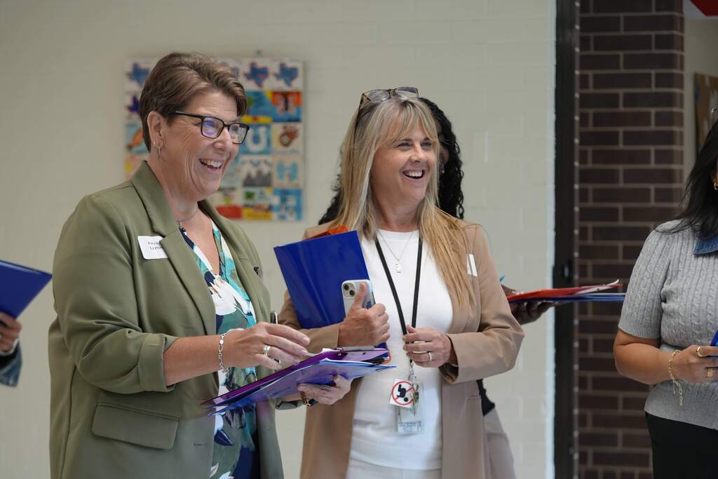 principals smiling