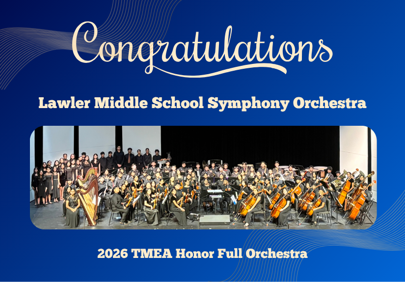 Congratulations Lawler Middle School Symphony Orchestra