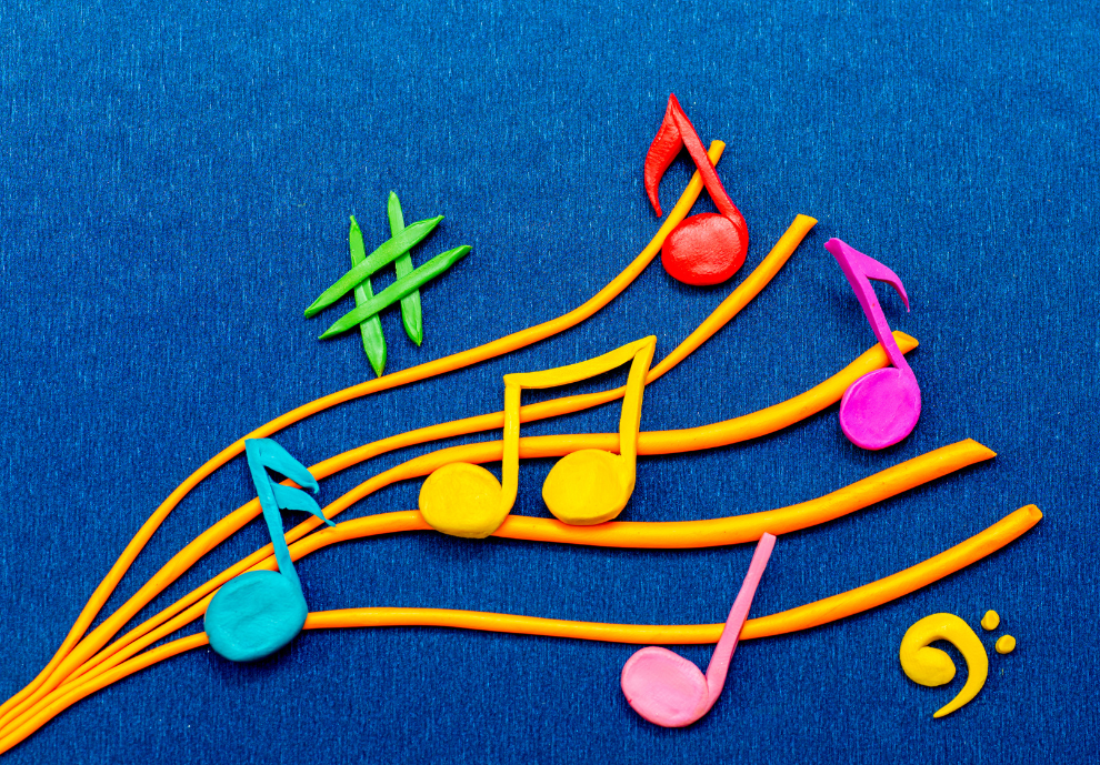 Music notes illustration