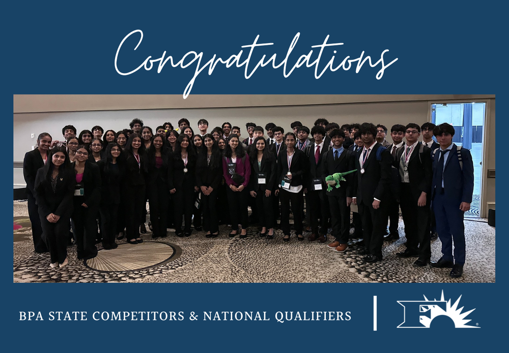 Congratulations BPA state competitors