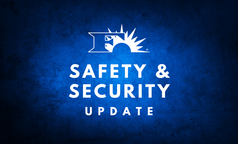 Safety and security update