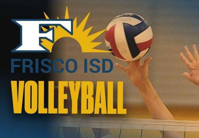 Frisco ISD volleyball graphic