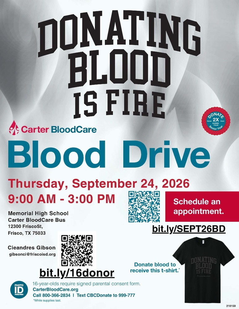 Blood Drive Flyer
