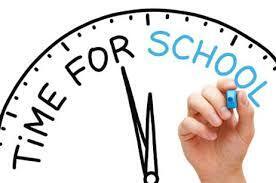 time for school graphic