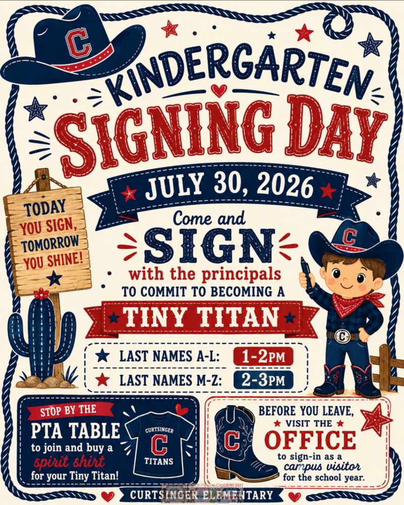 Kinder signing day