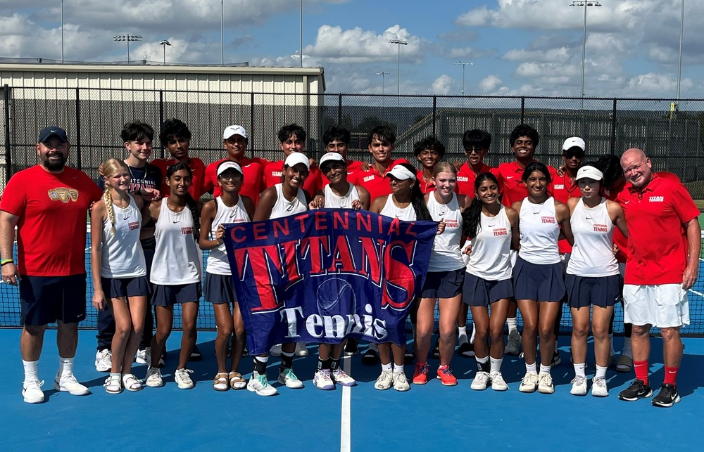 Centennial tennis team