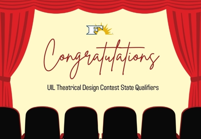 Theater congratulations graphic
