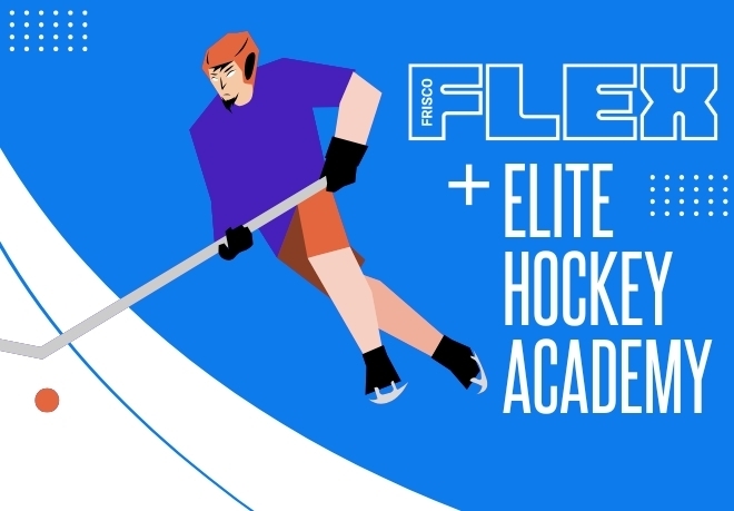 Hockey player illustration