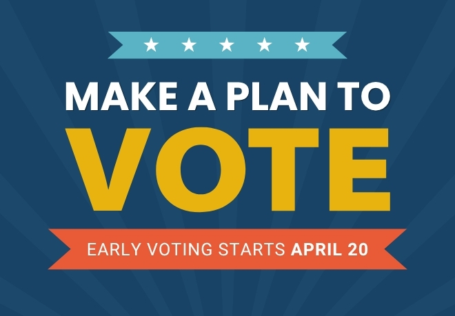 Make a Plan to Vote graphic