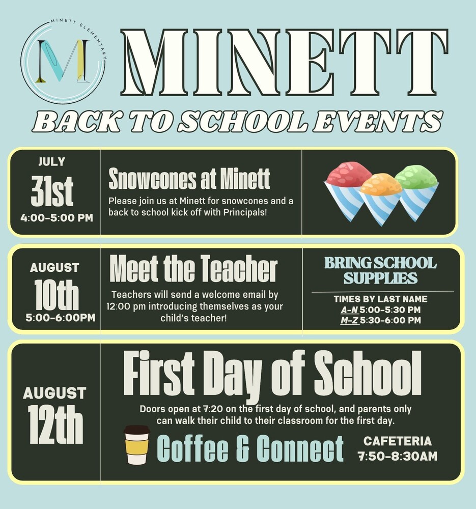 Back to School Events