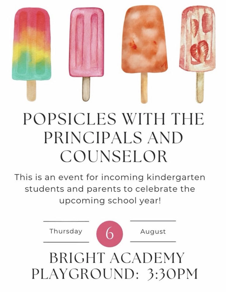 Popsicles with the Principal
