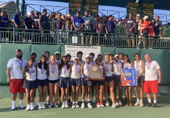 Centennial tennis state champs
