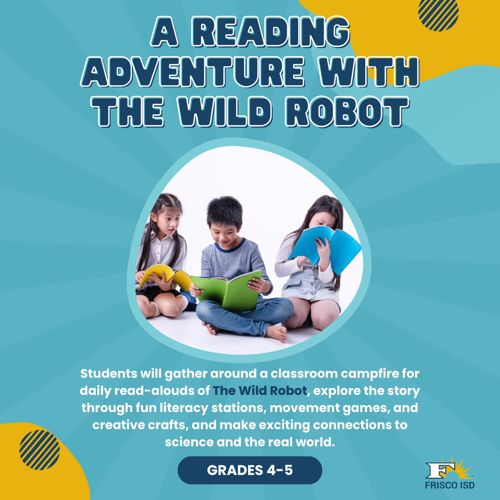 Reading adventure with the wild robot