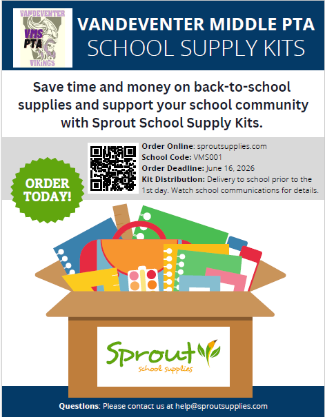 Flyer for school supllies.