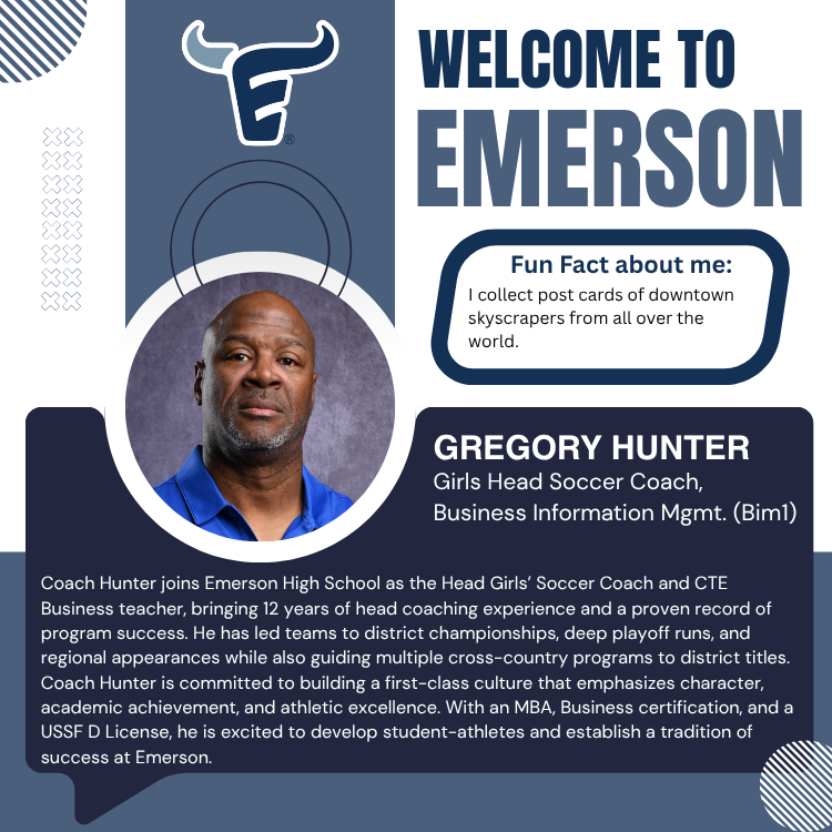 New teacher at Emerson