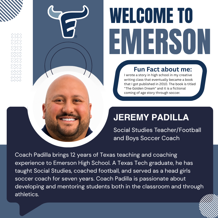 New Emerson teacher