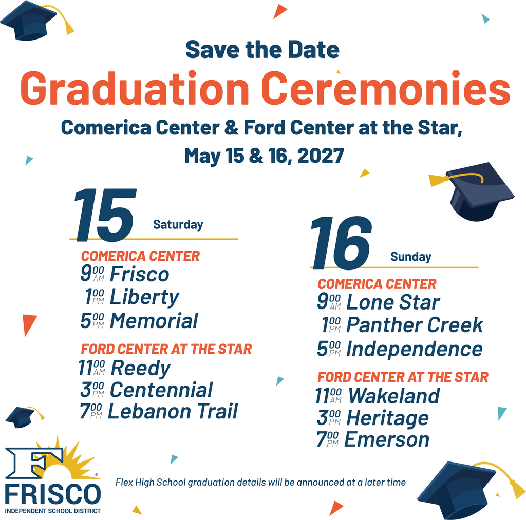 Graduation Scheduled for the class of 2027