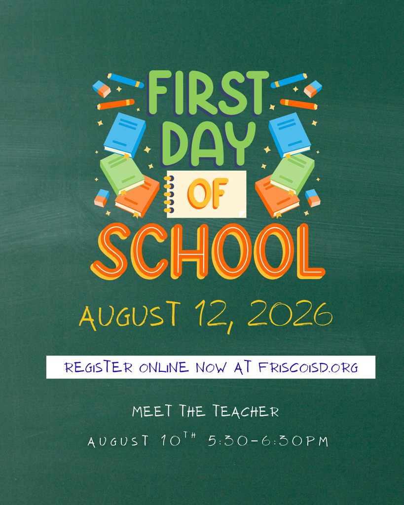 1st Day of School August 12, 2026