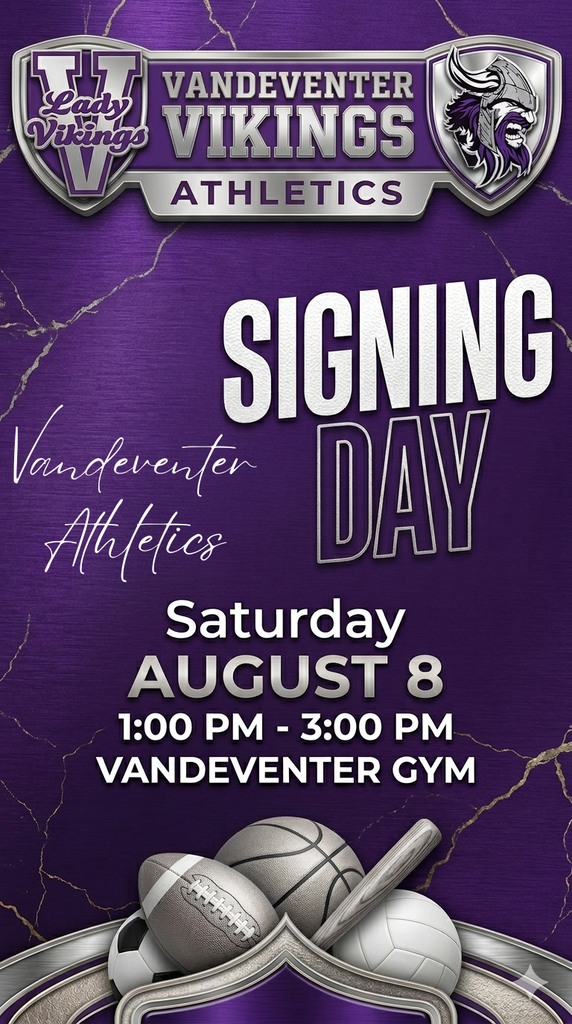 Athletic Signing Day Event Poster