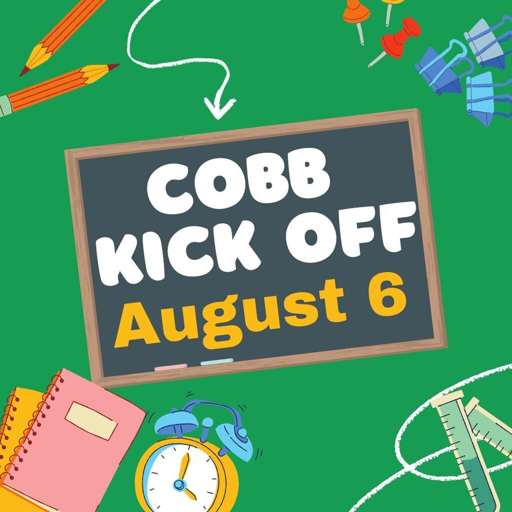 Cobb Kick Off August 6th
