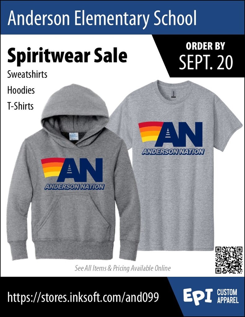 Anderson Spirit Wear