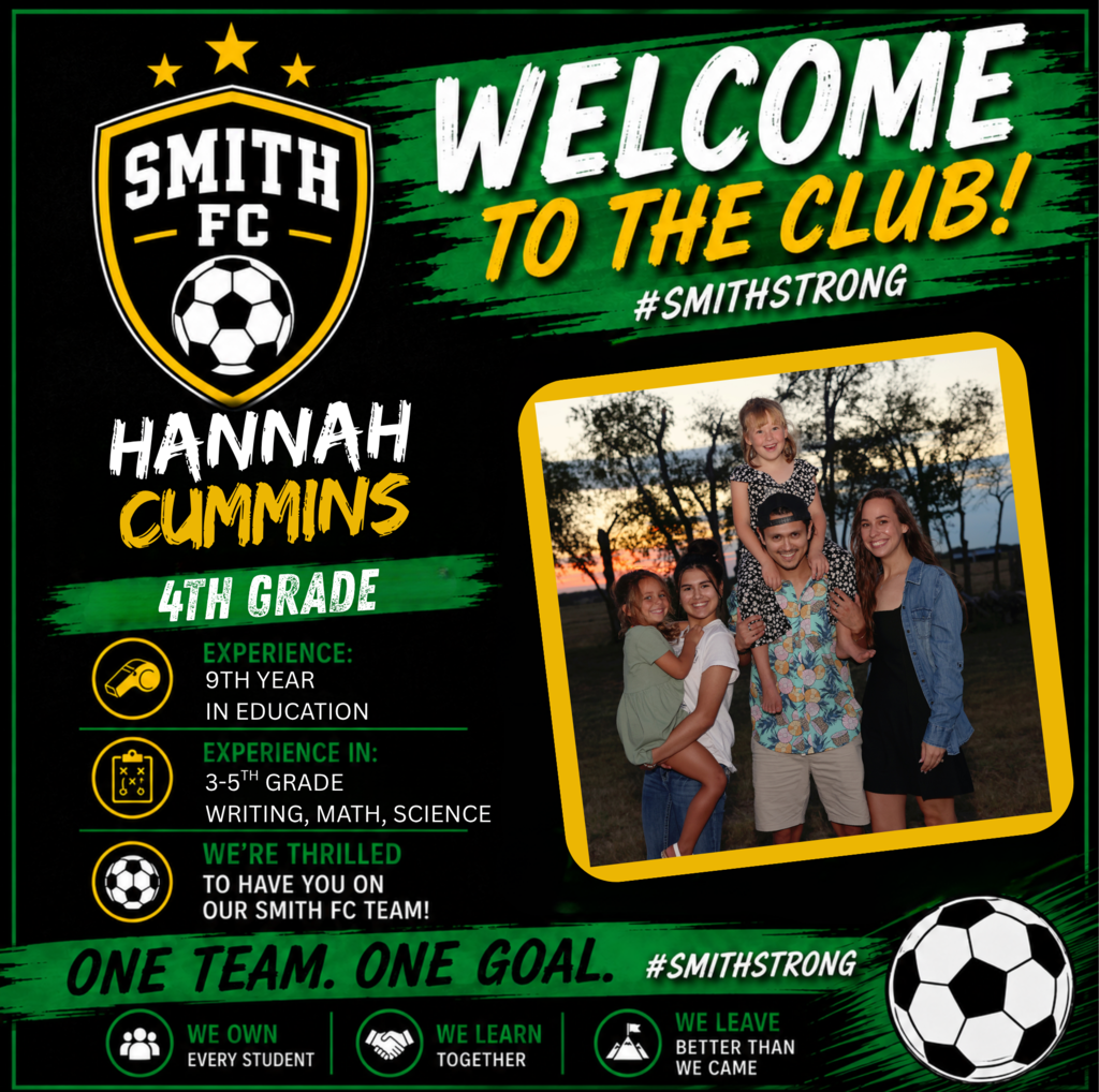 Welcome to the Smith, Hannah Cummins!
