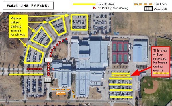 Wakeland HS PM Pick Up