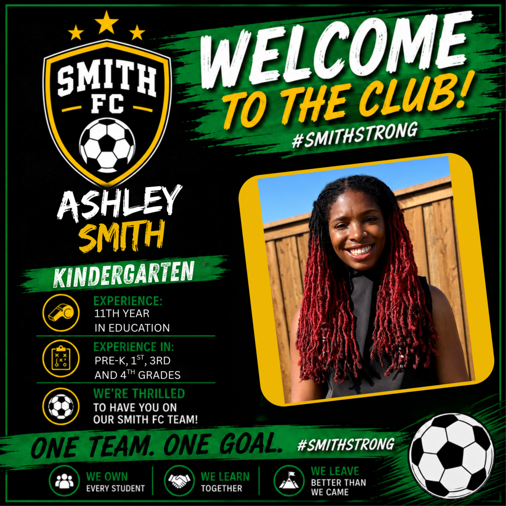 Welcome to Smith, Ashley Smith!