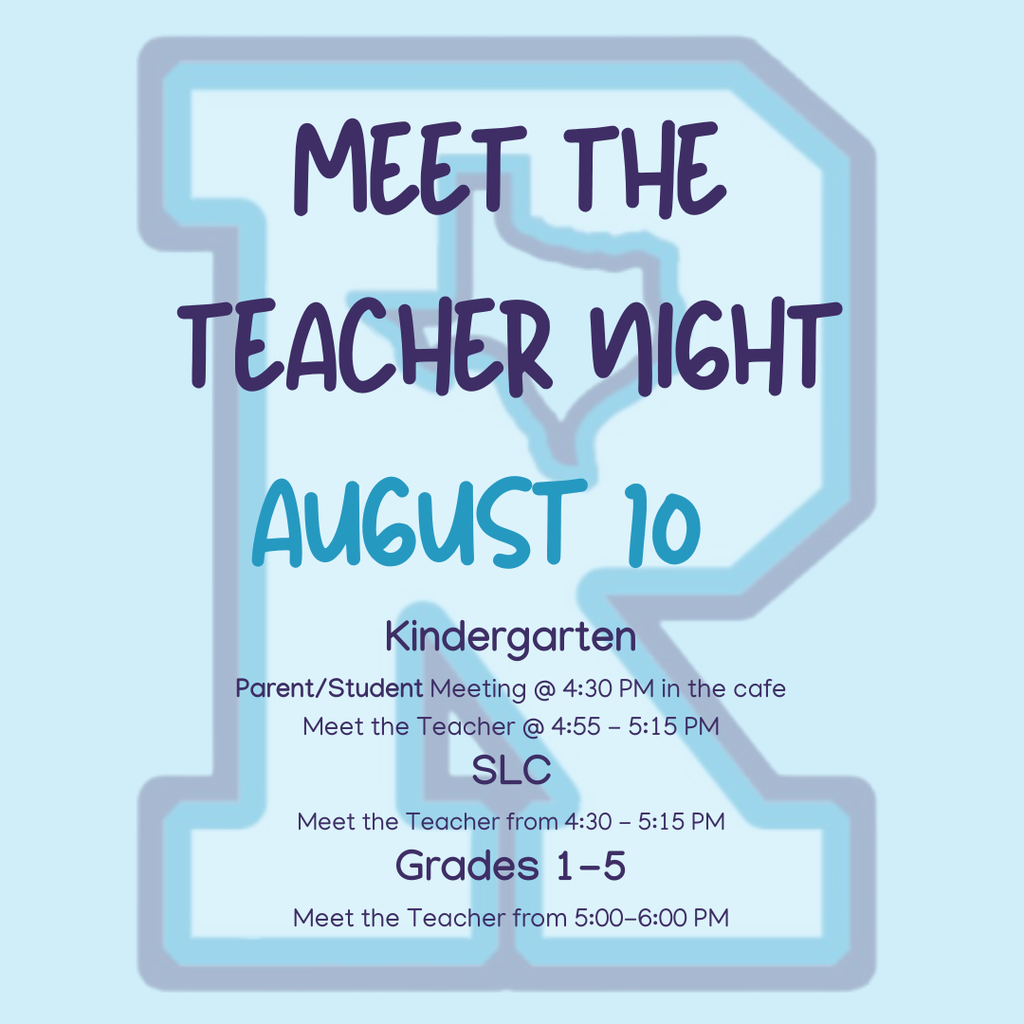 Meet the Teacher Night - 8/10