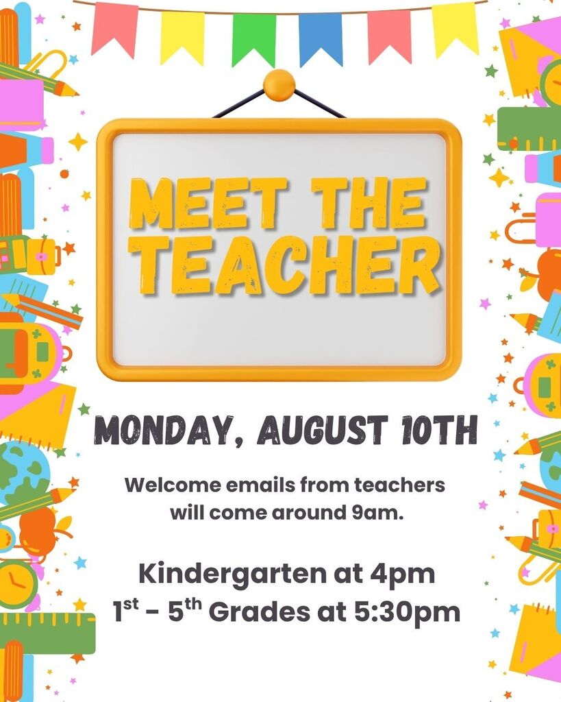 Meet the Teacher Flyer